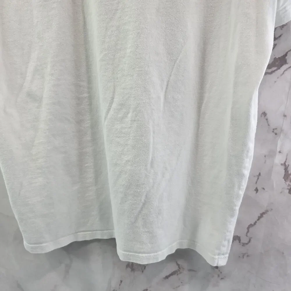 Everlane T Shirt Mens Small White Short Sleeve Crew Organic Cotton Lightweight - Picture 7 of 11